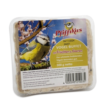 Pfiffikus® Vogel-Buffet Früchte & Beeren (300g)